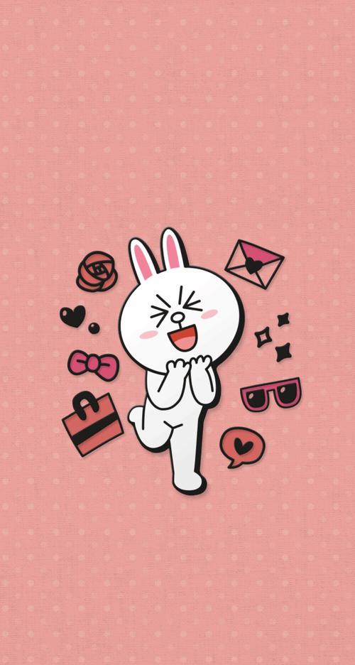 布朗熊可妮兔壁纸 头像 少女心背景 小兔几