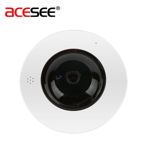 vr panoramic camera 360 degree with wifi, sd card and poe