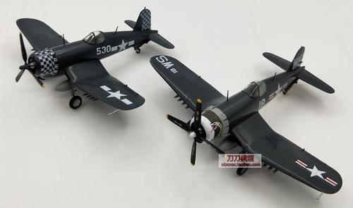 1:72 二战美国美军海盗f4u战斗机模型小号手成品仿真模型 摆件