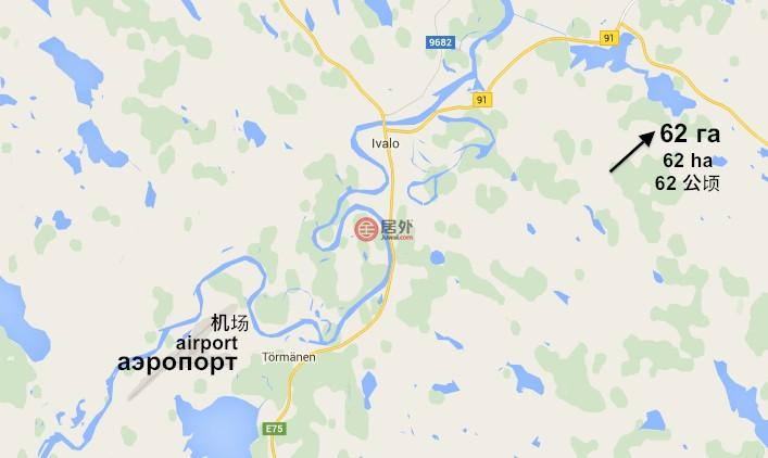 芬兰inari的土地,伊瓦洛, 伊纳里,拉普兰, 芬兰,编号19343788