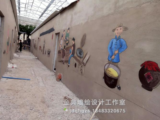 画点画心里踏实——农家乐彩绘案例