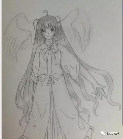 魔法少女绘画方法看了就会