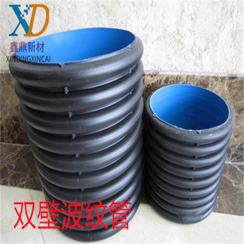 洛阳双壁波纹管连接,管道接头应采用弹性密封橡胶圈连接的承插