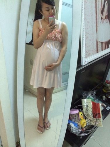 问:怀孕21周,肚子是不是很大啊?宝妈们,你们有没有这么大?