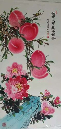 名家画桃,真醉人!