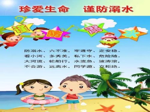 一:严禁到池塘,水库,河,海等处私自玩耍洗澡,到游泳馆游泳必须要有