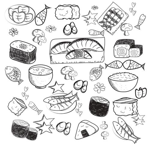 简单画美食图片大全