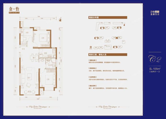 保利金香槟户型图