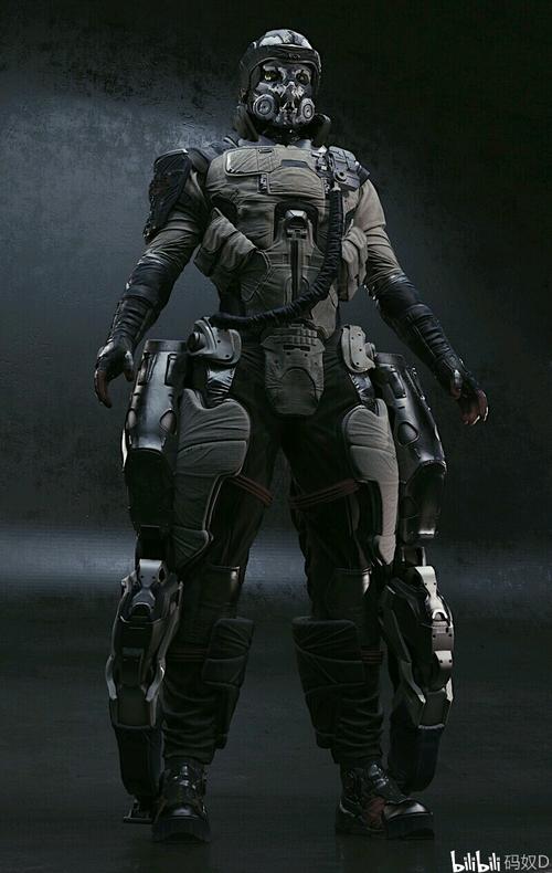 【机动装甲】单兵外骨骼设定2