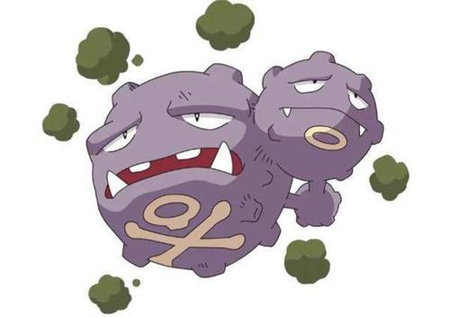 双弹瓦斯是一种毒系神奇宝贝,身上的孔常常冒出毒烟,口头禅是:瓦斯