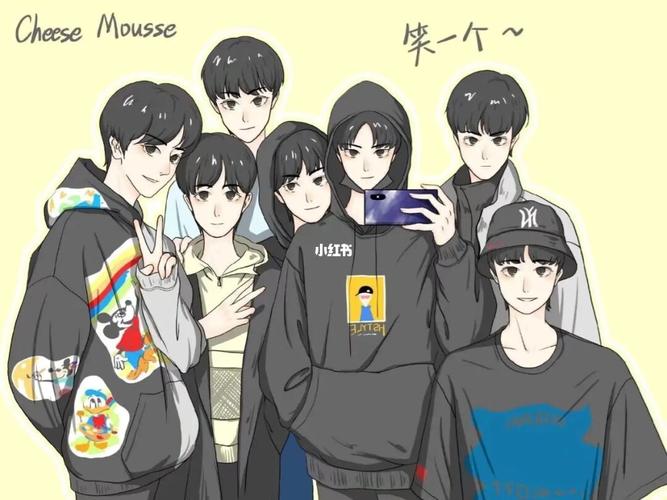 tnt动漫图_时代少年团_动漫_tnt时代少年团_素材_素材