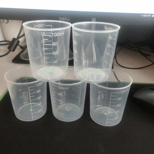 100ml量杯塑料量杯刻度小量杯10ml15ml20ml30ml50ml100ml150ml