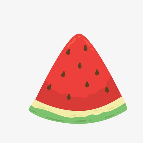 卡通水彩手绘西瓜设计