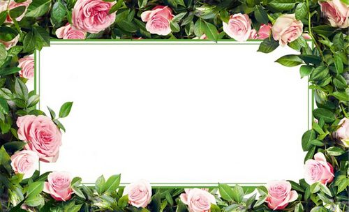 鲜花花环广告背景图