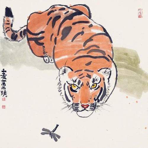 虎虎生威Ⅰ黄信琪师生壬寅虎年虎画作品展