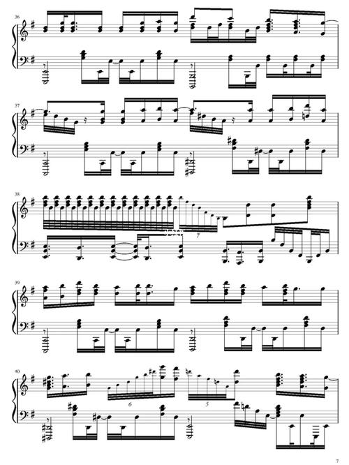 鬼灭之刃op《红莲华》钢琴谱子来了!来拿!