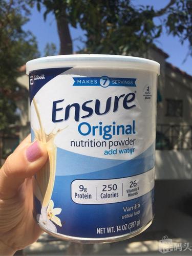 美国直邮雅培安素ensure孕妇奶粉成人营养奶粉蛋白粉香草味397g