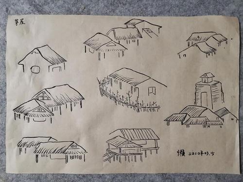 18.画茅屋