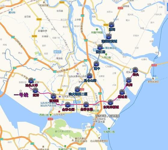 汕头地铁规划方案