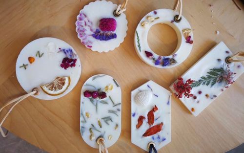 成都美女博主原创 创意美学生活馆 人气手作 记艺陶手作香薰蜡片制作