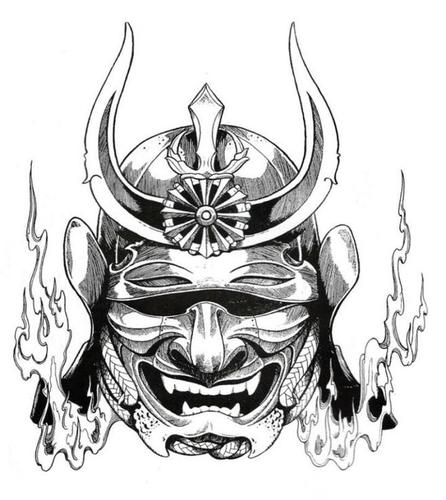 日式般若造型形象100种 绘画参考素材-淘宝网
