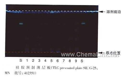 党参-不同薄层板薄层色谱图的比较(2) 的色谱图