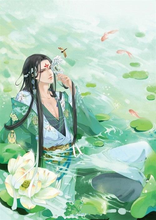 古风男子 古装 美术 原画 男子 古风人物 古代男子 男性 中国风 人物