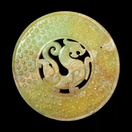 玉璧  西汉   现藏于广州西汉南越王博物馆  广东省广州市象岗南越王