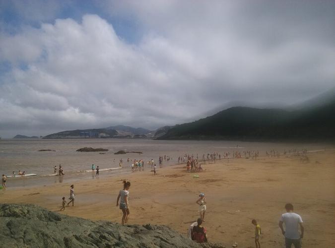 标题:温岭龙门沙滩