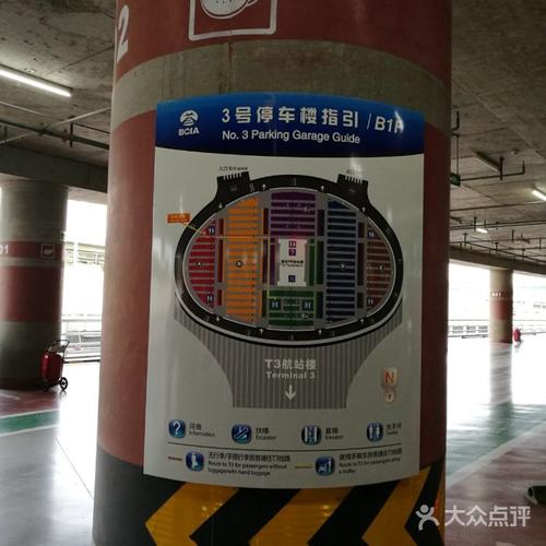 首都机场3号航站楼停车场