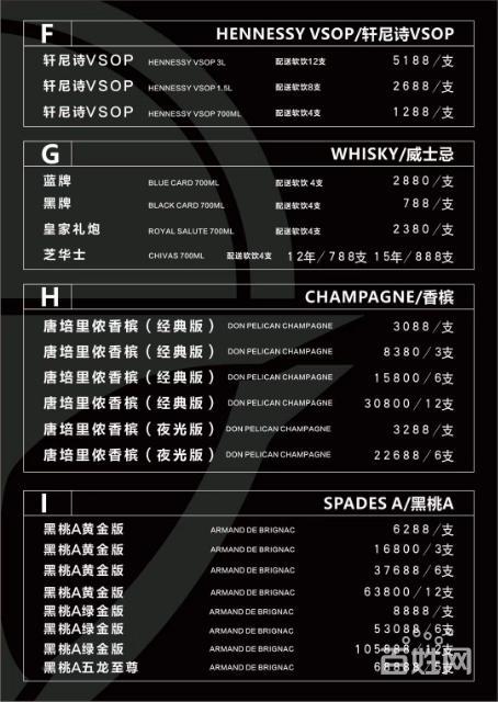 番禺市桥天宫酒吧平时周末酒单是怎么消费的价目表如何贵吗 - 广州