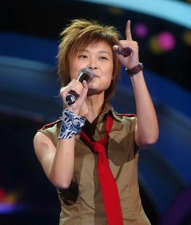 李宇春参赛旧照