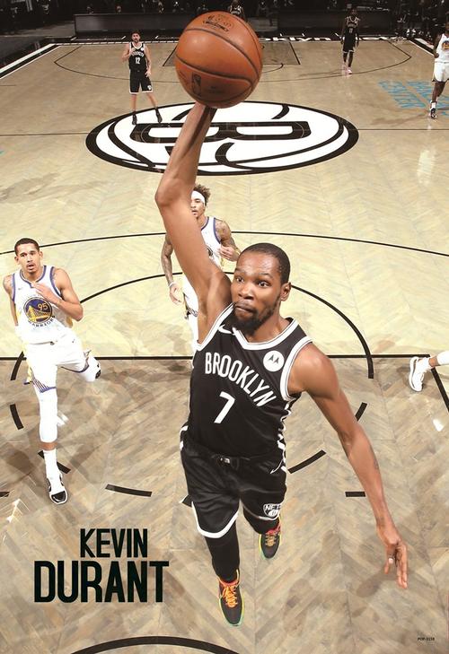 凯文杜兰特海报明星墙贴纸宿舍卧室墙壁画墙纸篮球球星周边纪念品