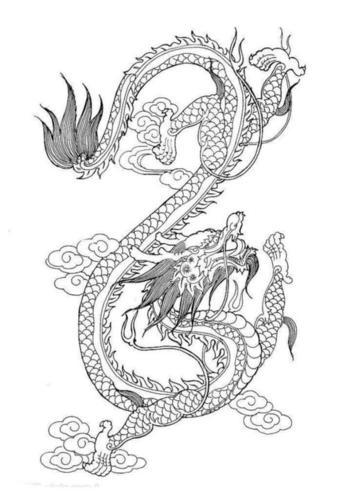 龙风灯简笔画 简笔画图片大全-蒲城教育文学网