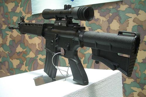 图文:台湾自行研发的t91自动步枪