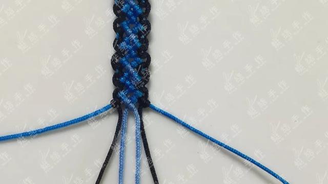 时尚休闲手链,手工编绳教程,自己diy一款与众不同的手
