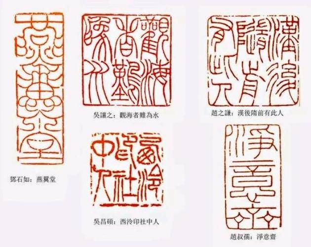 "朱文"与"白文"印章的区别与应用!