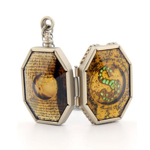 美国代购 华纳正版 哈利波特周边 斯莱特林挂坠盒 赫敏 魂器吊坠