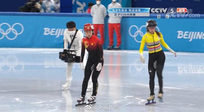 张雨婷第4##看短道速滑太需要强心脏了