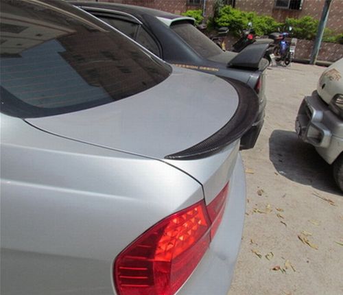 适用宝马e90压尾翼|e90压翼e90鸭嘴尾翼|3系316/318/320尾翼 碳纤