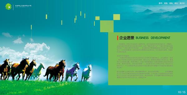 企业愿景画册