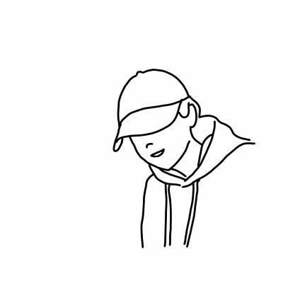 qq头像男简约线条