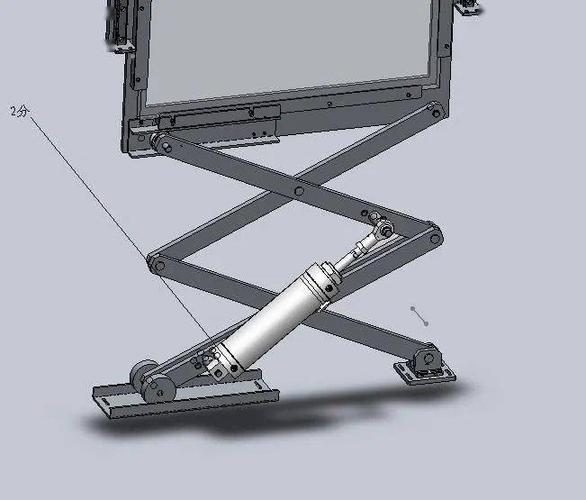 气缸做动力连杆升降机构无法升起来怎么办