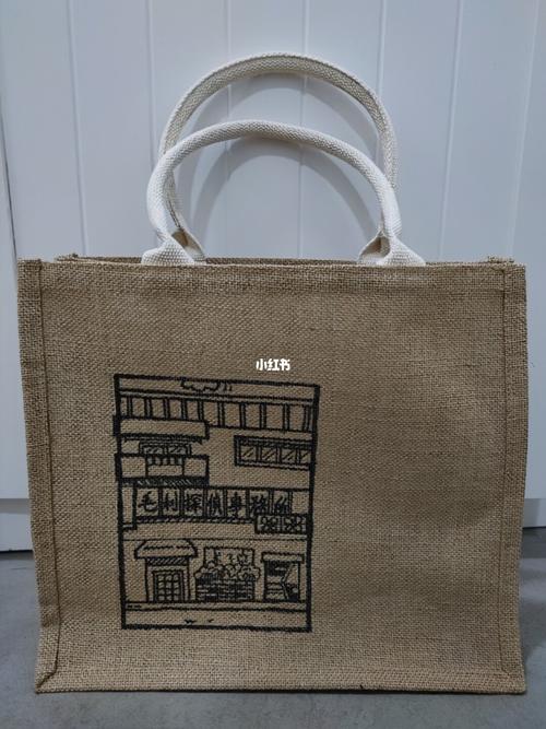 无印良品muji麻袋包改造2_无印良品怎么样_手绘_muji麻布袋_时尚_箱包