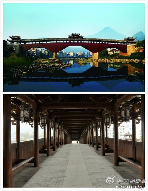 浙江省旅游局微博:【丽水廊桥】