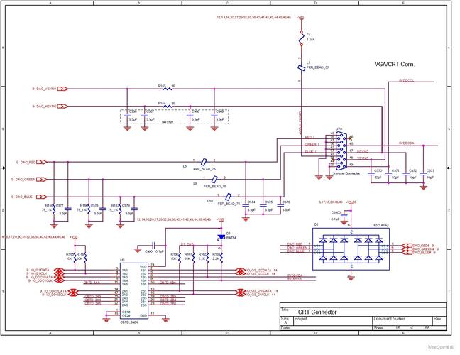 电脑主板电路图820236
