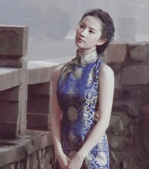 刘亦菲穿旗袍有多美民国时期的大家闺秀气质太仙