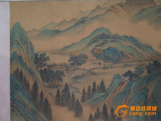 钱维城山水长卷