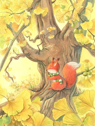 去年画的童书插图|插画|儿童插画|0木子人0 - 原创