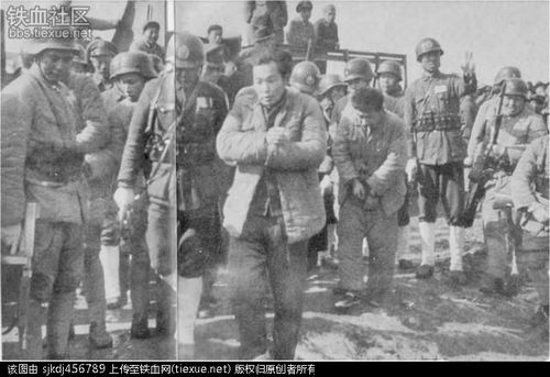 直击刑场上的日本德国战犯行刑时吓得哇哇大哭只好破布堵嘴